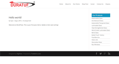 Desktop Screenshot of duratufglass.com